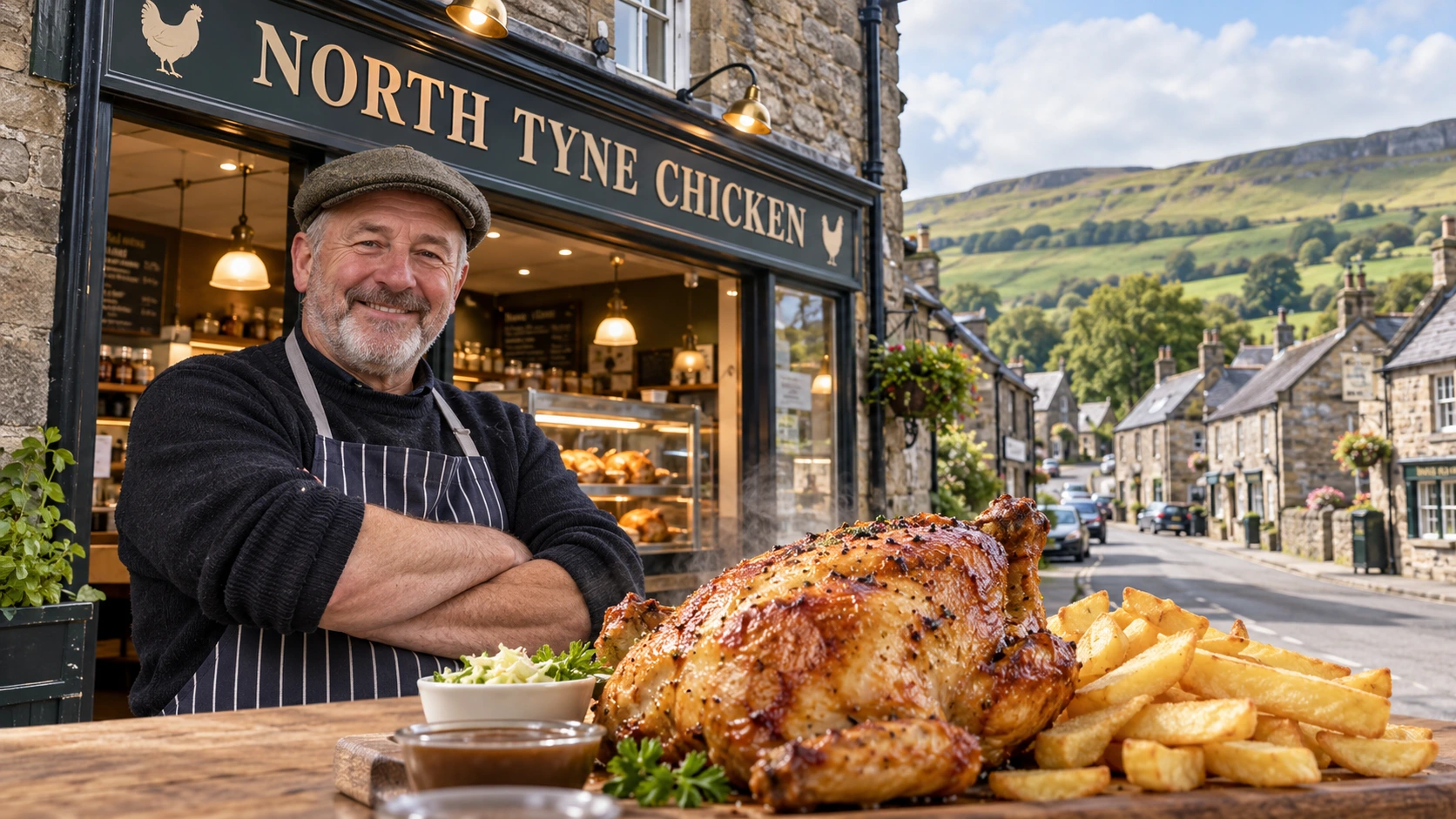 Proposed chicken business in a Northumberland village