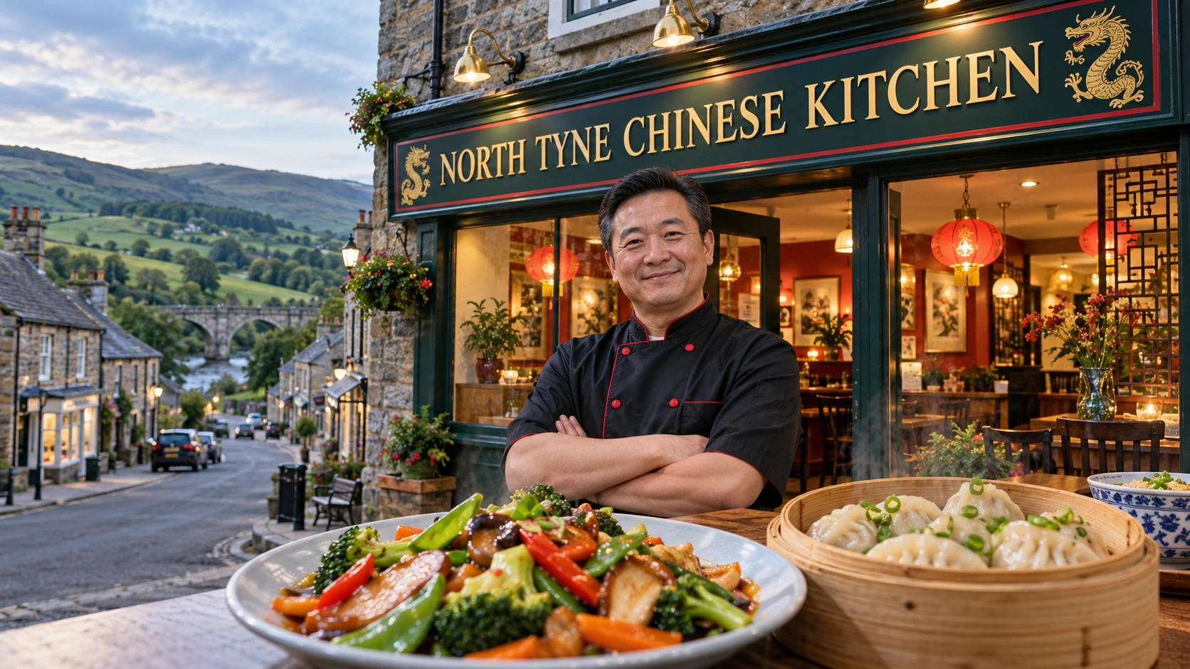 Proposed chinese business in a Northumberland village