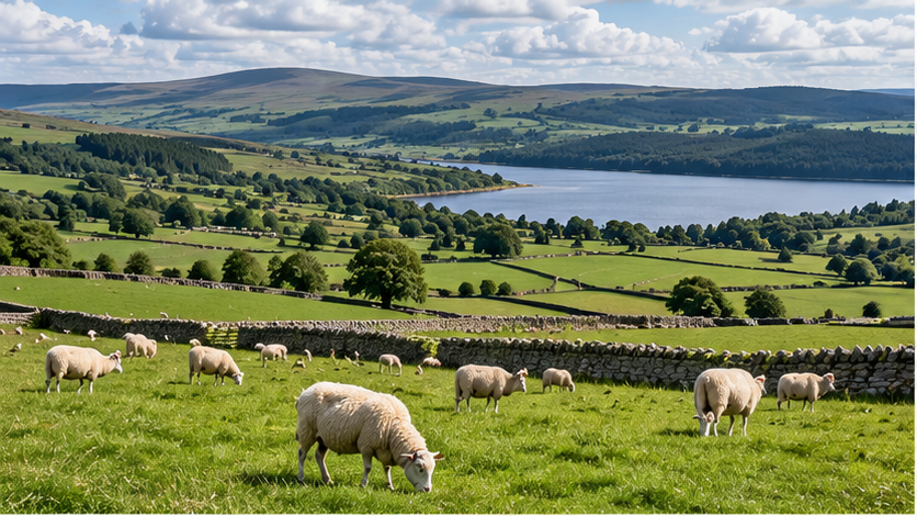 Tarset and Greenhaugh rural landscape concept
