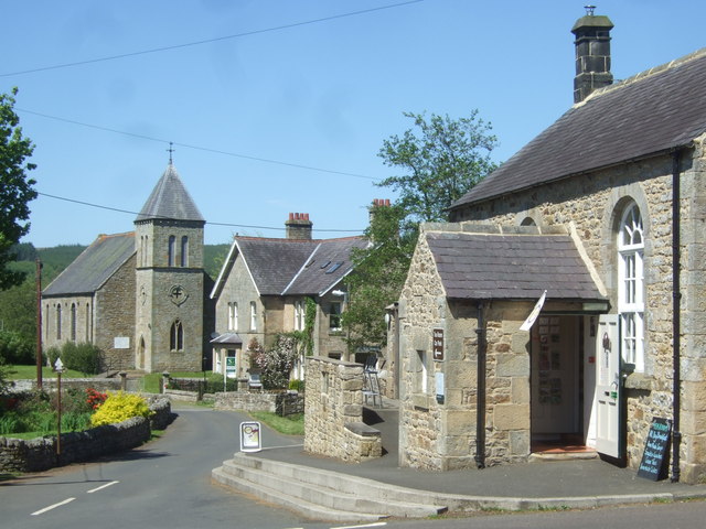 Falstone village